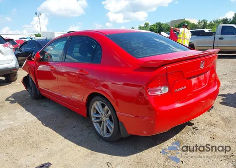 2008 Honda Civic Si/Si Mugen from USA, damaged, VIN 2HGFA55588H711771